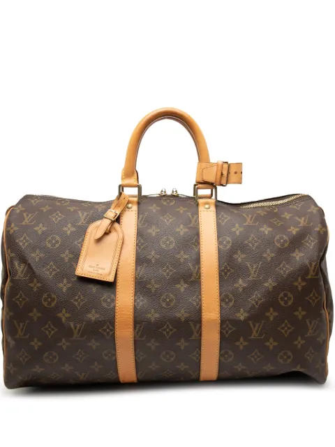 Louis Vuitton Pre-Owned bolsa de viaje con monograma Keepall 45 2001