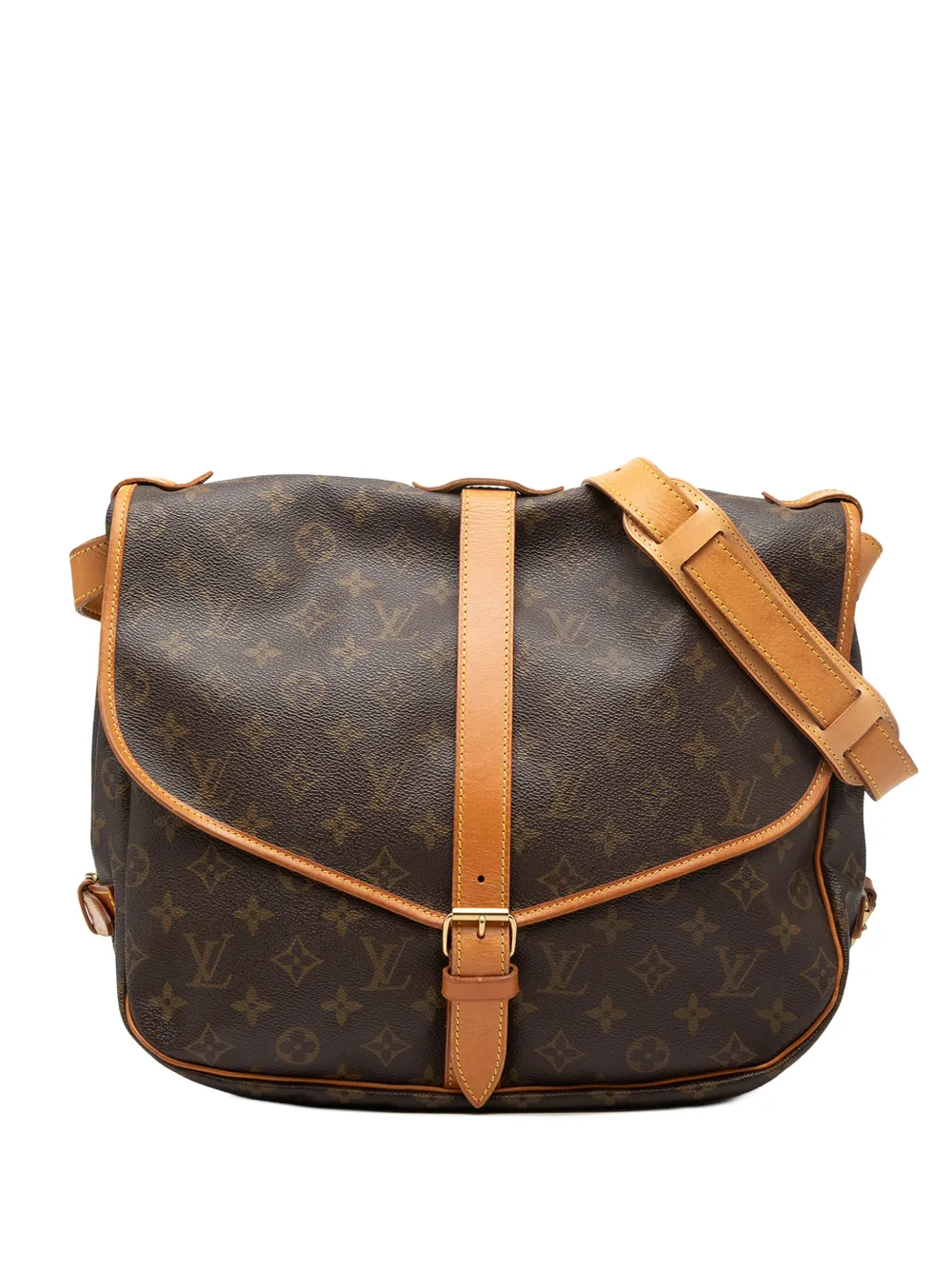 Louis Vuitton Pre-Owned 1994 Monogram Saumur 30 crossbody bag - Marrone