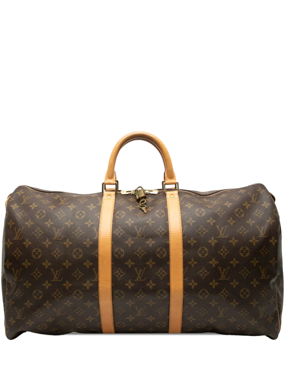 Louis Vuitton Pre-Owned 1998 Monogram Keepall 55 travel bag - Marrone