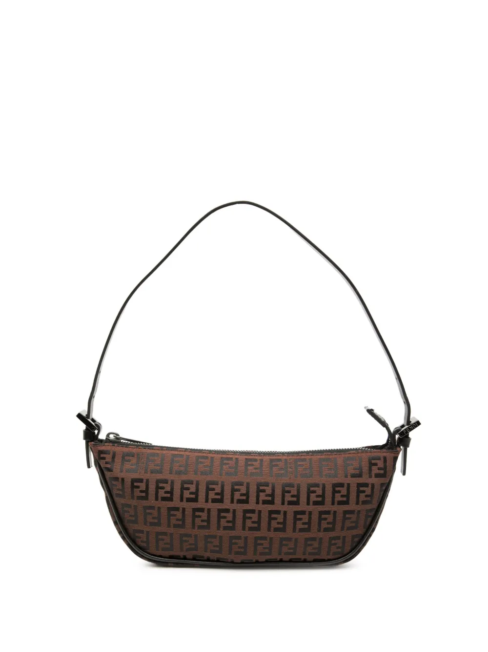 Fendi Pre-Owned 2000-2010 Mini Zucchino Canvas shoulder bag - Marrone