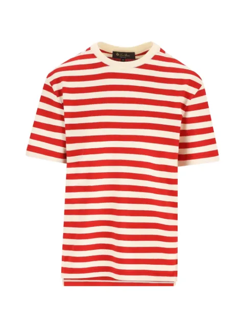 Loro Piana t-shirt rayé à col rond