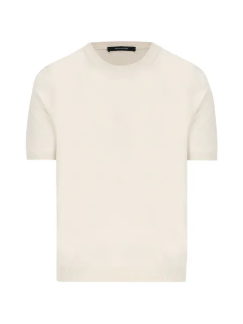 Tagliatore crew-neck short-sleeve sweater