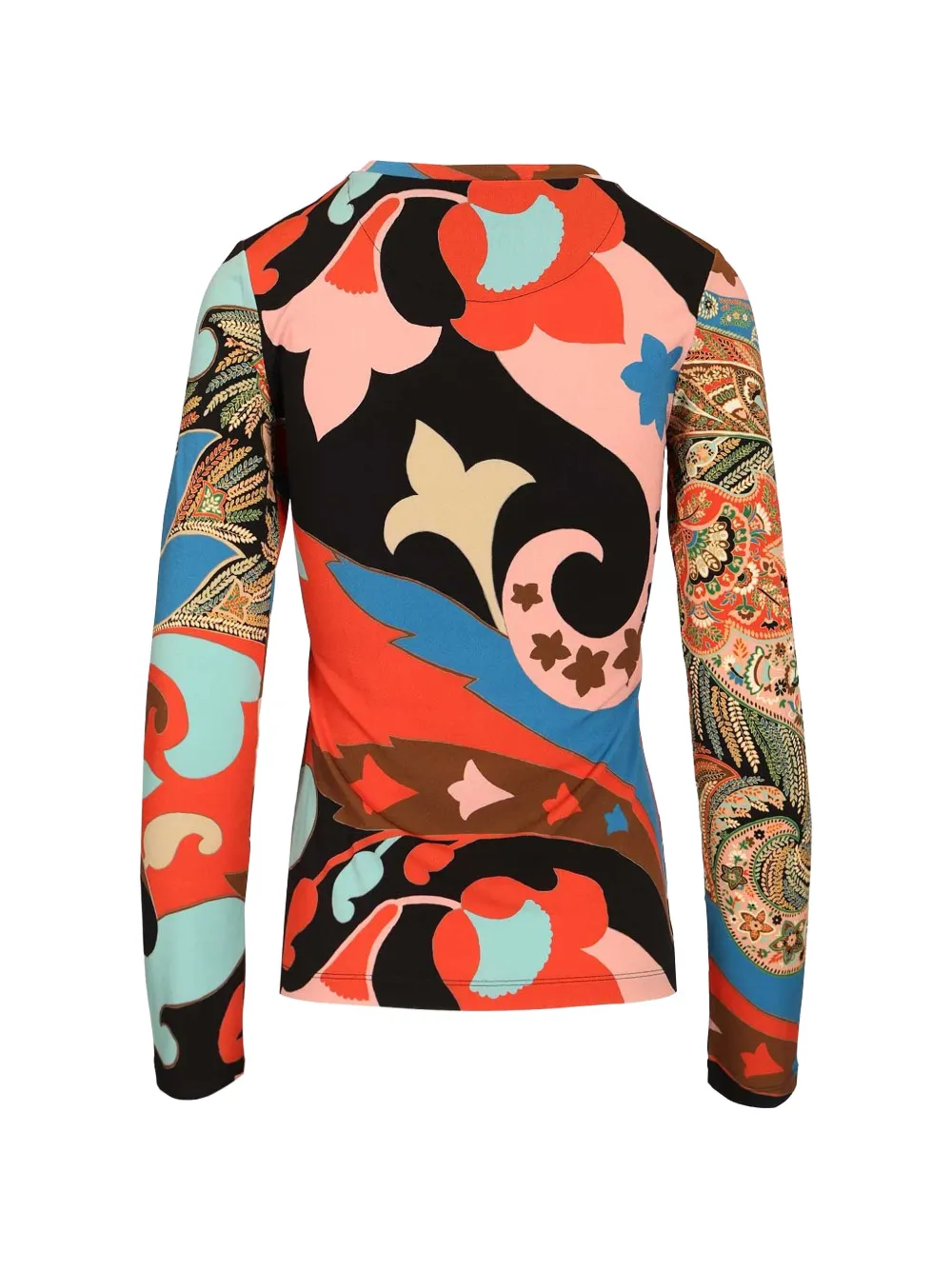  Etro Top De Manga Larga - Azul 