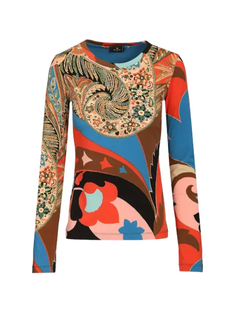 ETRO long-sleeves top