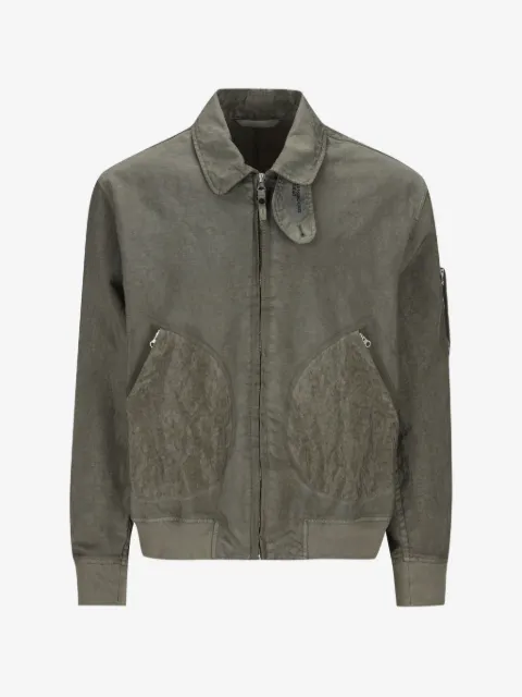 Massimo Osti Studio collared zip jacket