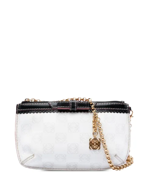 Loewe Pre-Owned 2006 Anagram Coated Canvas Chain shoulder bag