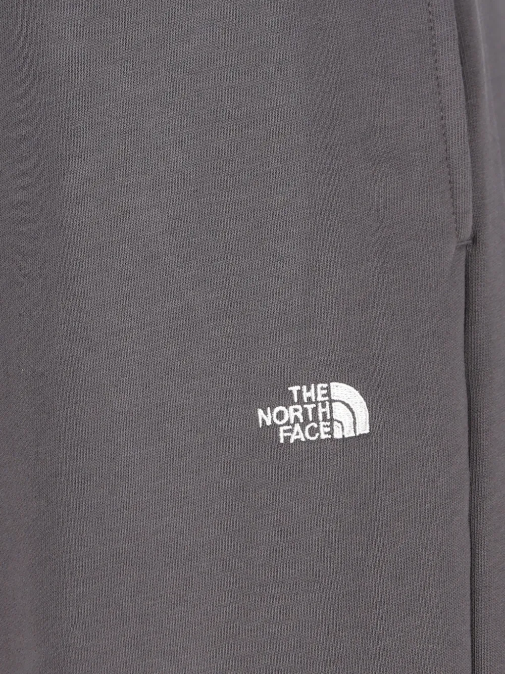 The North Face Broek met geborduurd logo en wijde pijpen Grijs