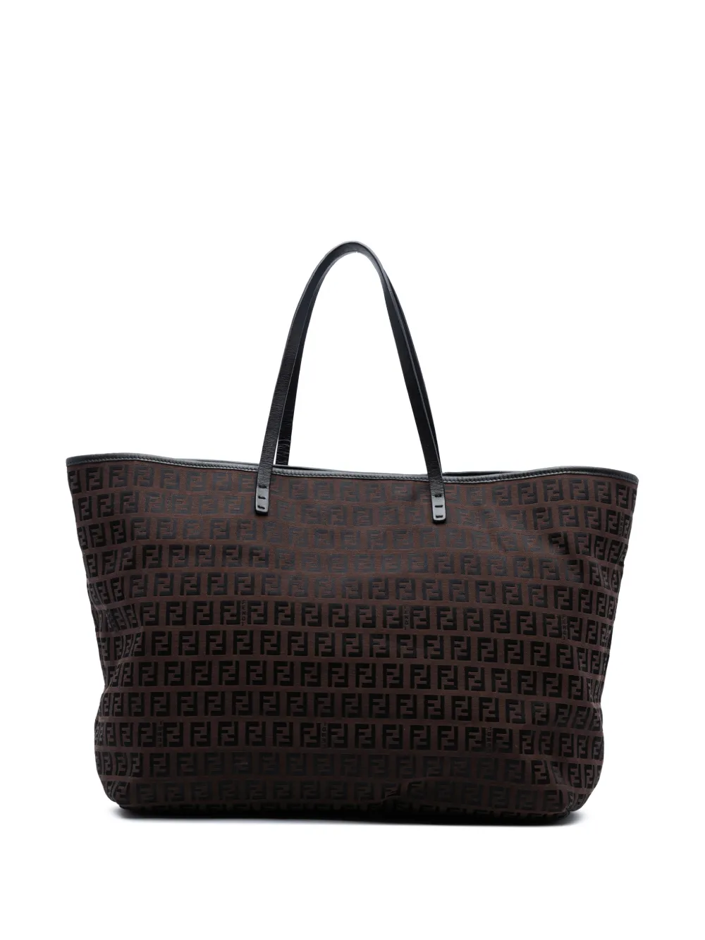 Fendi Pre-Owned 2010-2025 Medium Zucchino Canvas Roll tote bag - Marrone