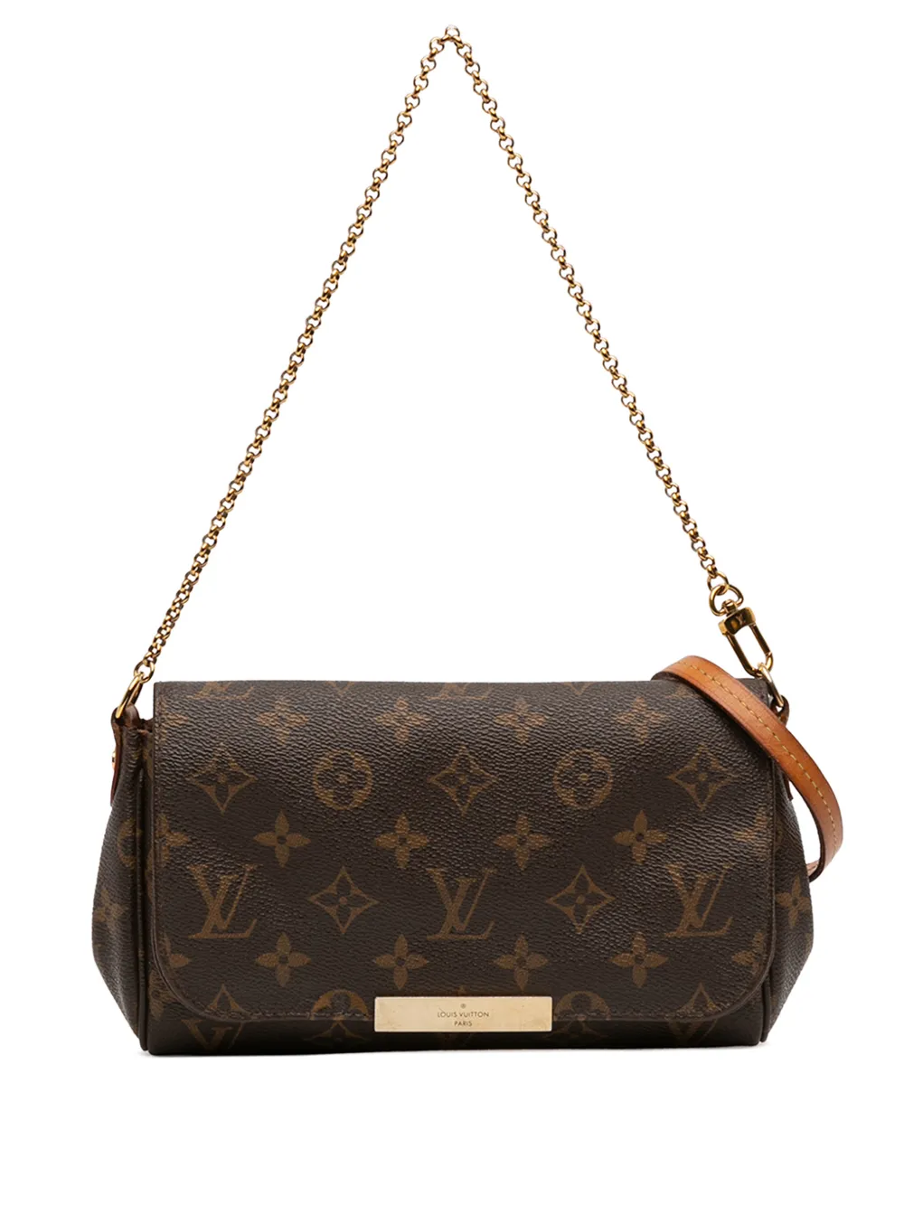 Louis Vuitton Pre-Owned 2017 Monogram Favorite PM satchel - Marrone