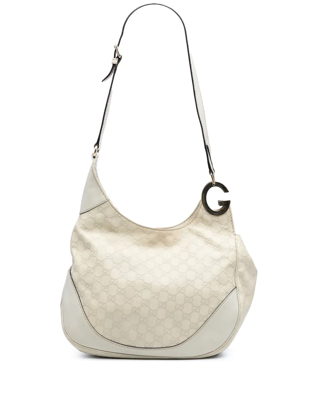 Gucci Pre-Owned 2016-2025 Guccissima Charlotte crossbody bag - Bianco