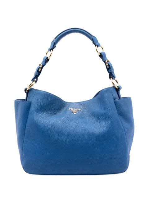 Prada Pre-Owned 2010-2026 Vitello Daino Side Pocket shoulder bag
