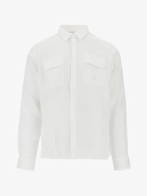 C.P. Company camisa con bolsillo en el pecho