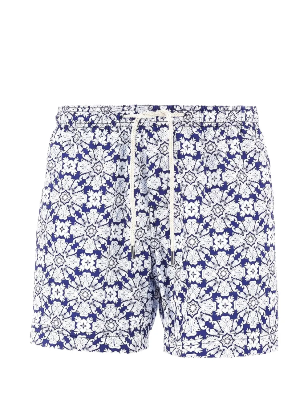 PENINSULA SWIMWEAR Casuzze patterned drawstring swim shorts - Blu