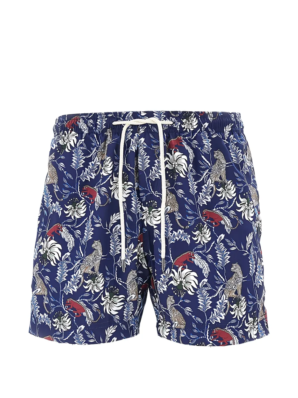 PENINSULA SWIMWEAR floral beachware shorts - Blu