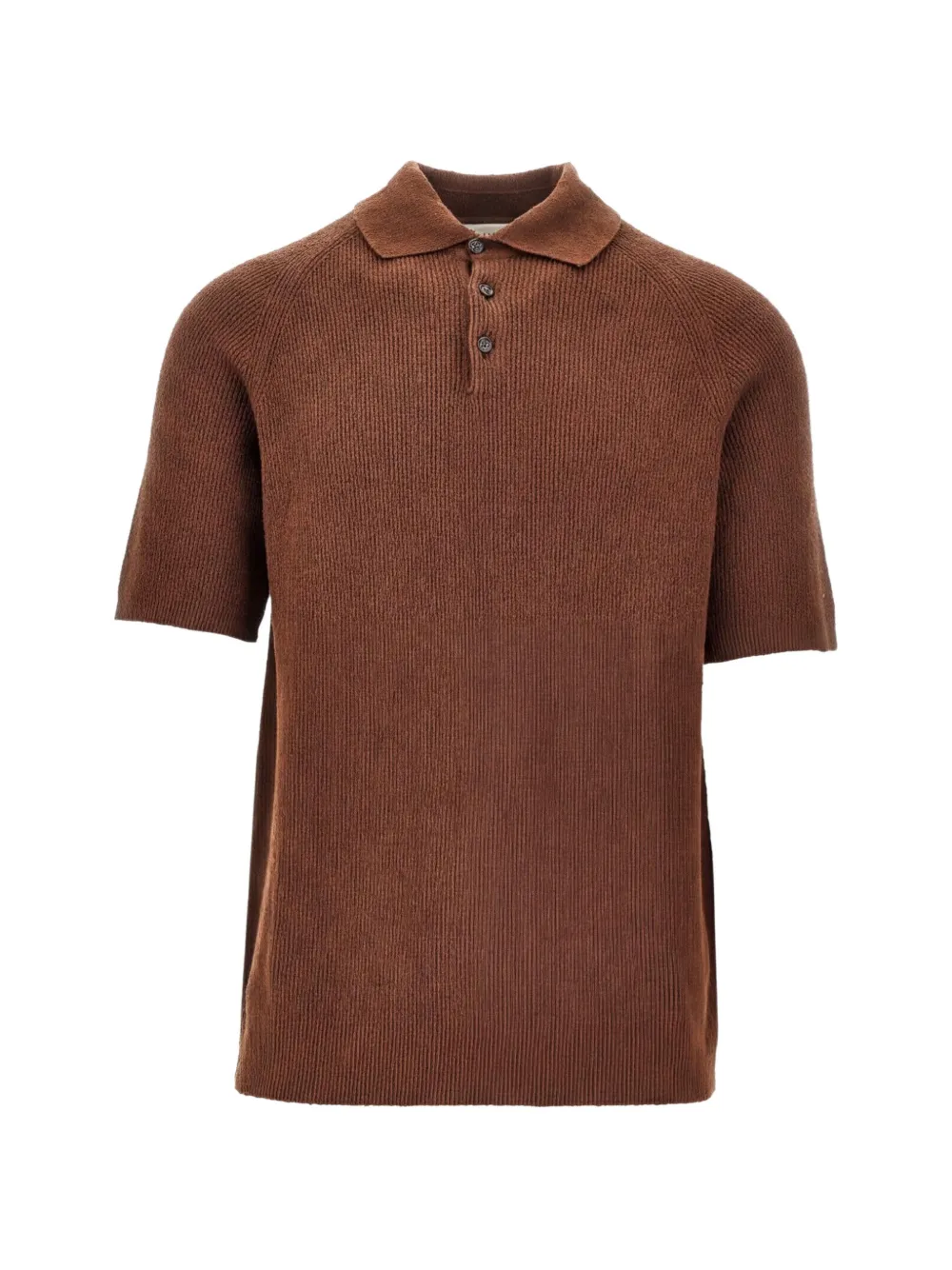 gallia buttoned polo shirt - Braun