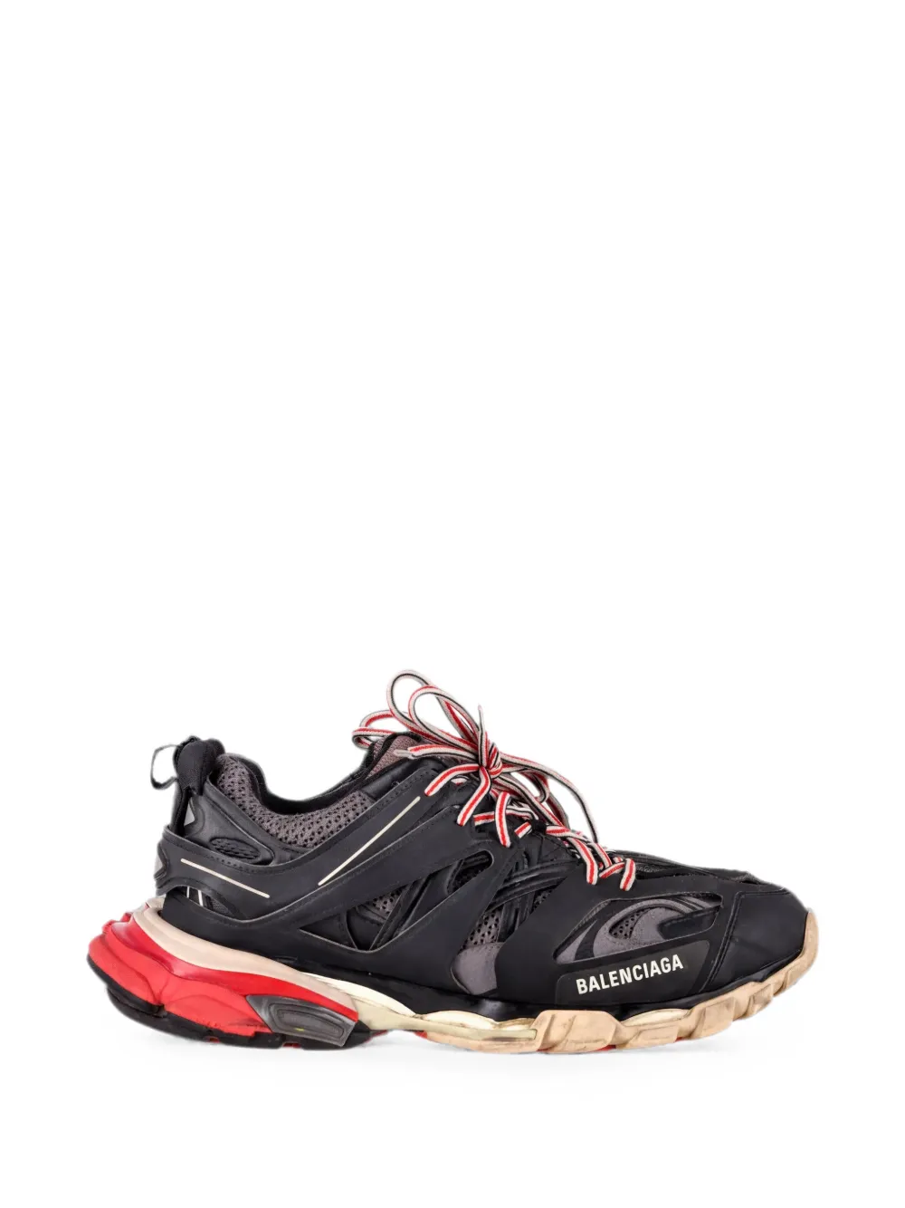 Balenciaga Pre-Owned Track layered sneakers - Nero