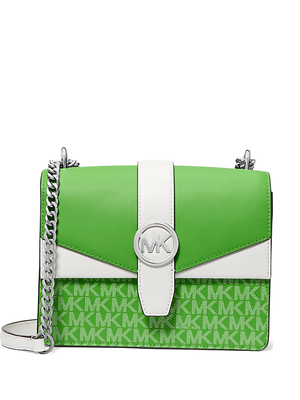 Michael Kors flap cross body bag - Verde