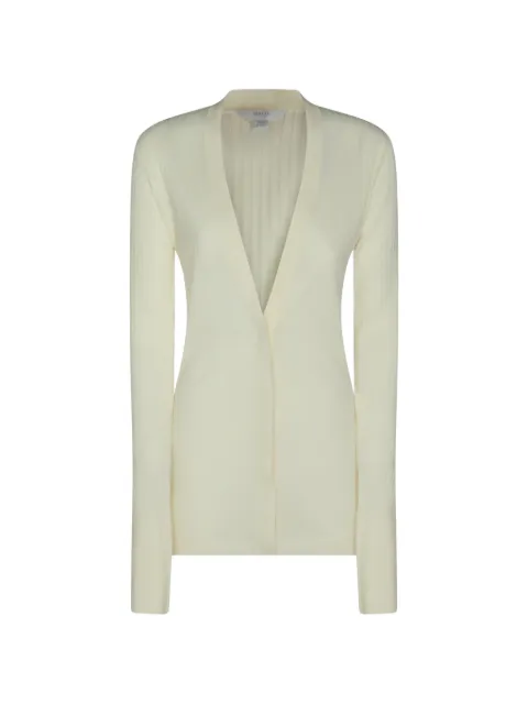 Malo ribbed knitted cardigan