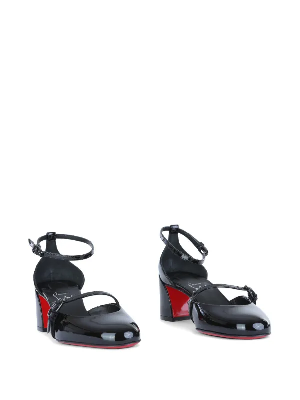 Christian Louboutin アンクルストラップ パンプス | ブラック