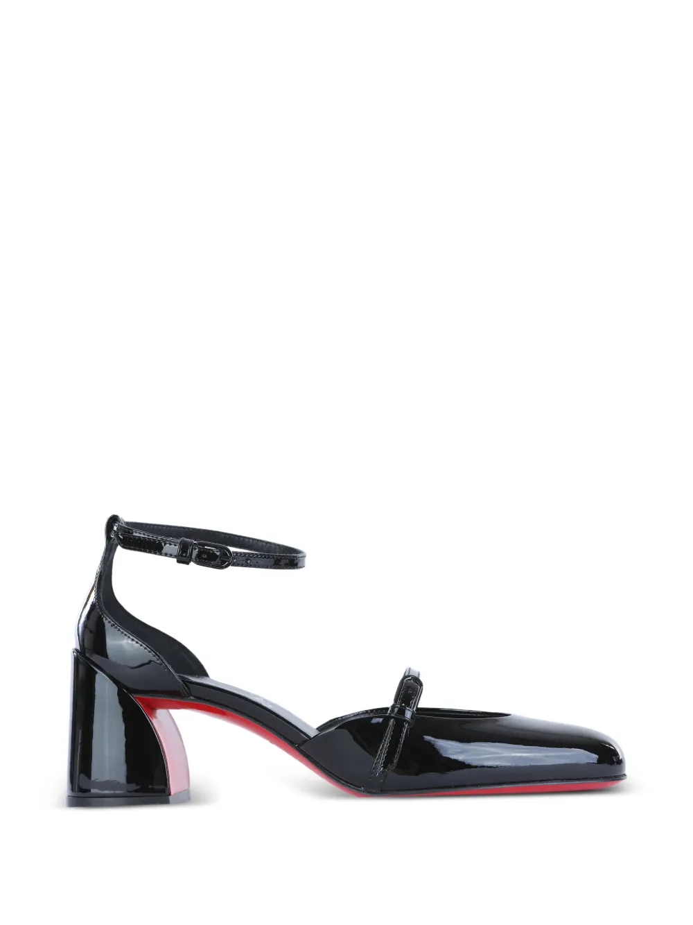 Christian Louboutin アンクルストラップ パンプス | ブラック