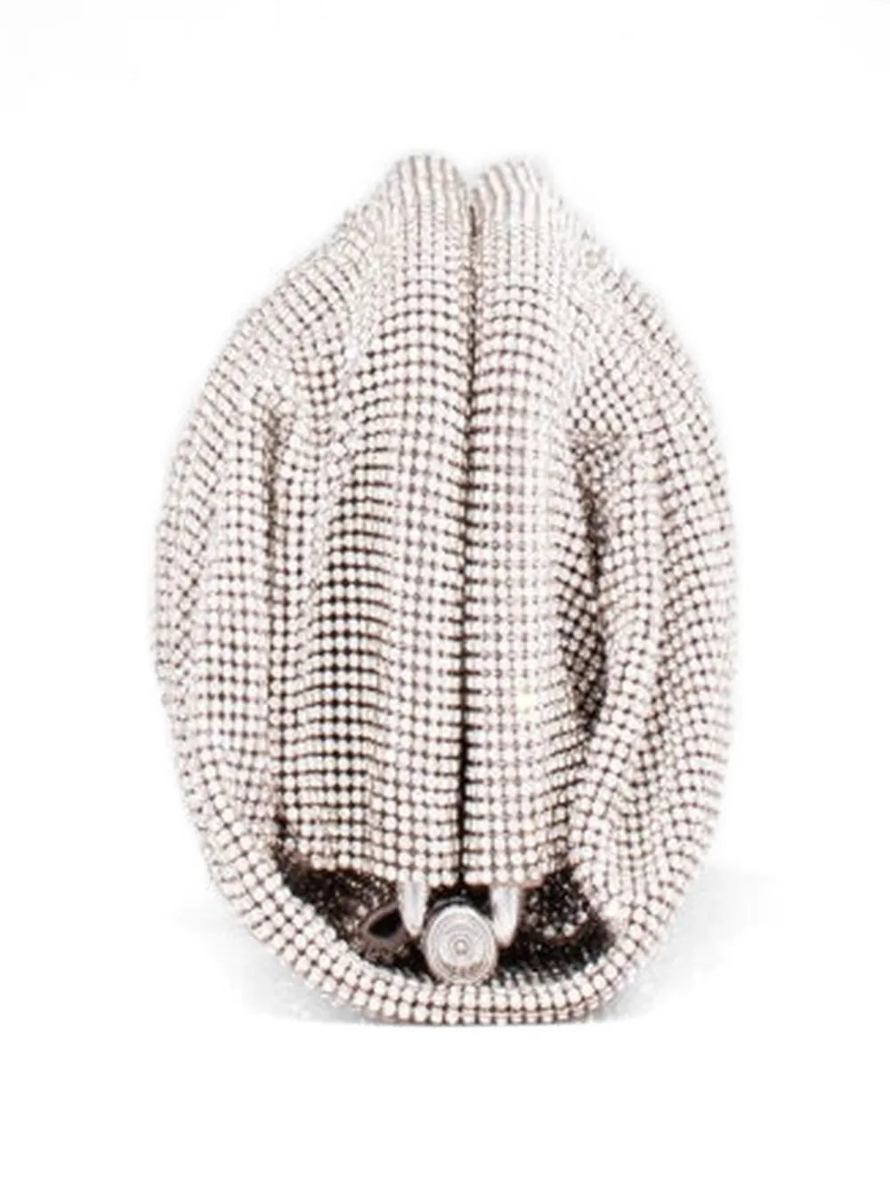Benedetta Bruzziches Venus La Petite clutch Zilver