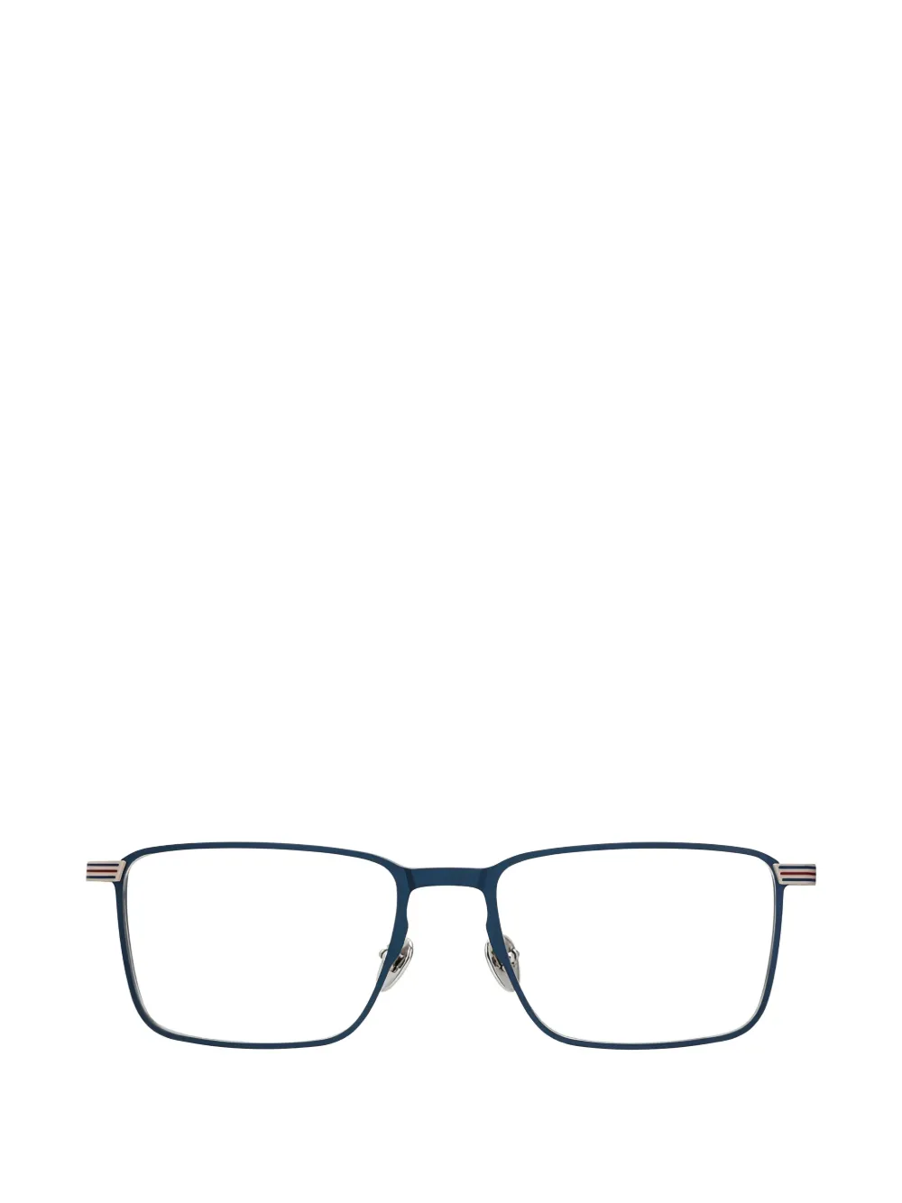 Lacoste Rectangle-frame Glasses In Blue