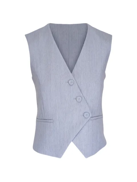 TWP button-up waistcoat