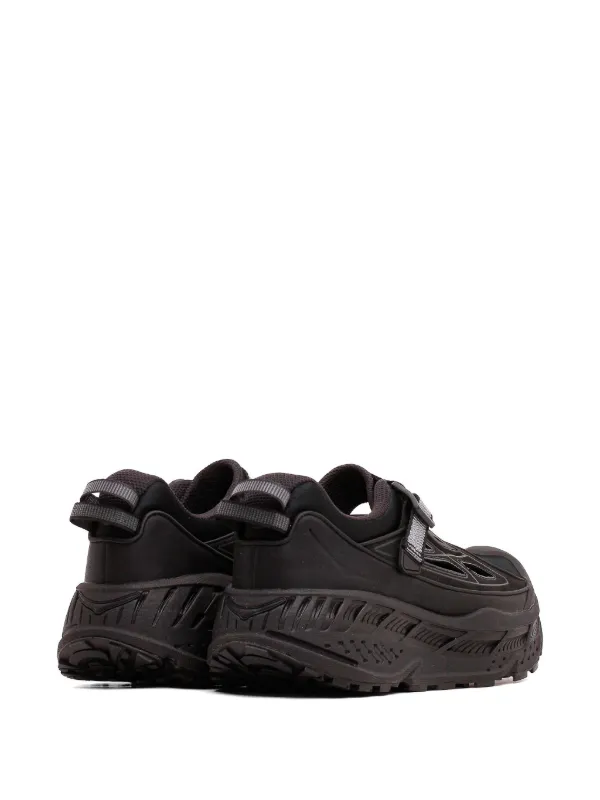 HOKA Stinson Breeze Cutout Sneakers | Black | FARFETCH