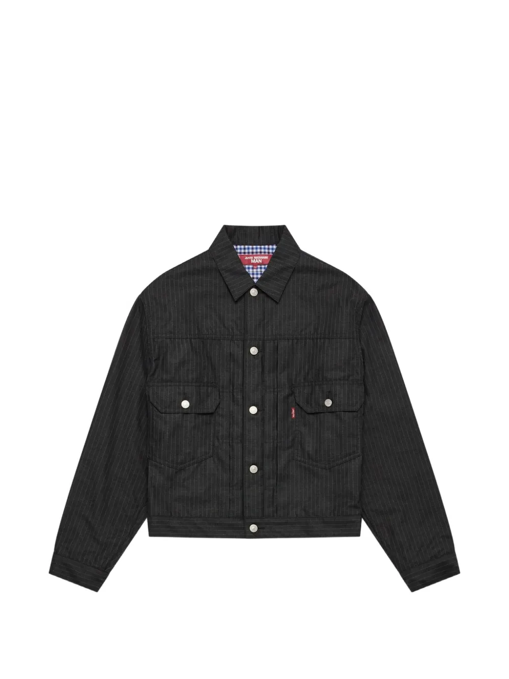 Junya Watanabe MAN x Levi's pinstripe pocket jacket - Grigio