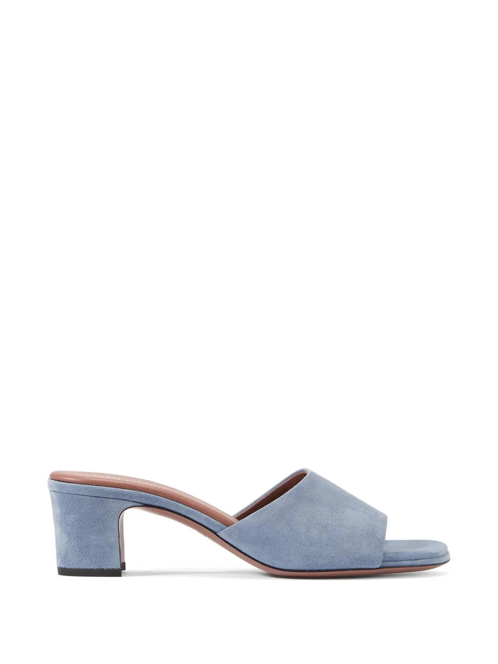 Paris Texas Ava block-heel mules Blauw