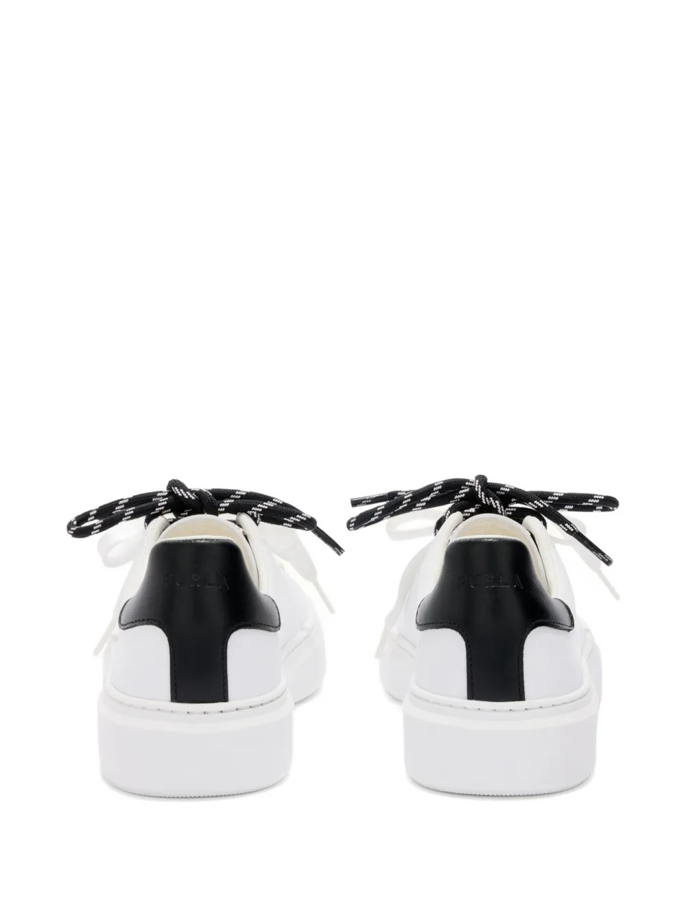 Furla Hype lace-up sneakers Wit