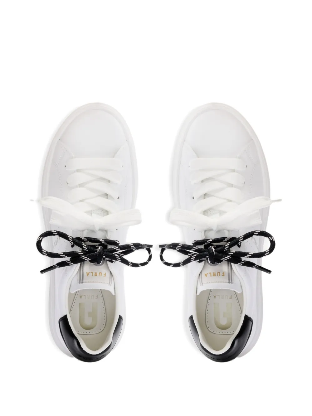 Furla Hype lace-up sneakers Wit