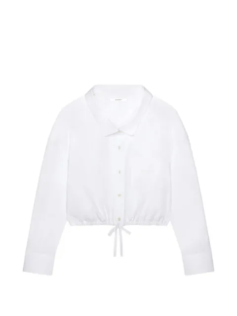 Givenchy cropped-collar shirt