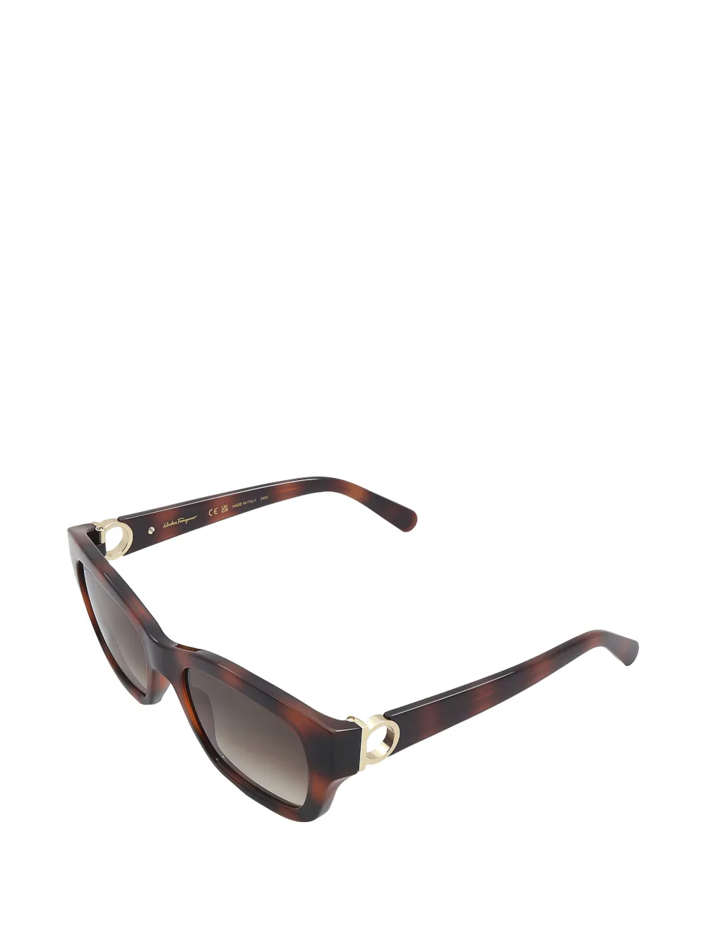 Ferragamo Grey Gradient Square Ladies Sunglasses Sf1012s 214 53 In Multi