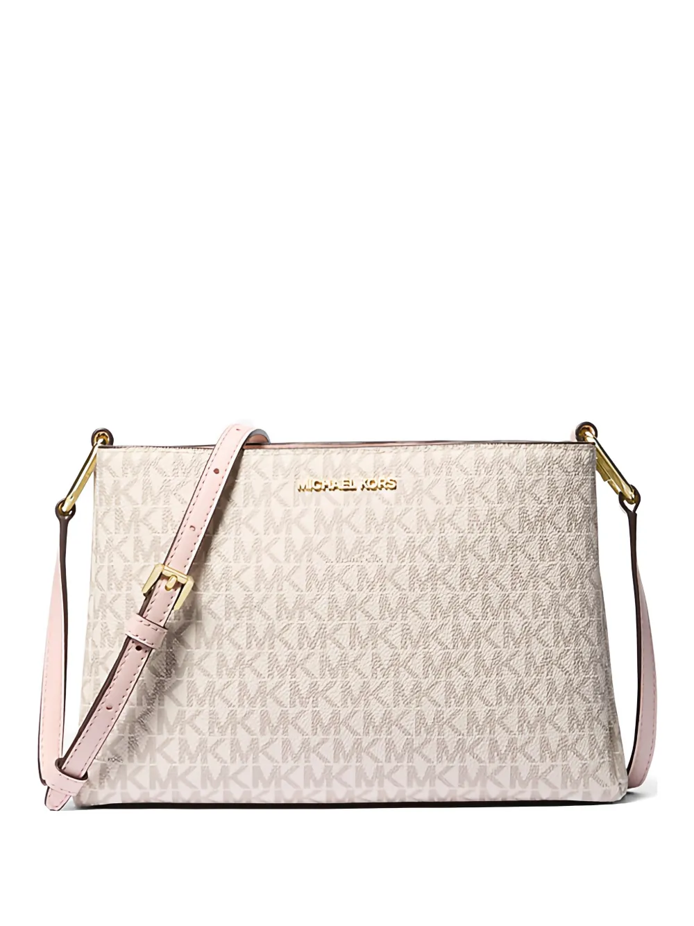 Michael Kors triple compartment crossbody bag - Toni neutri
