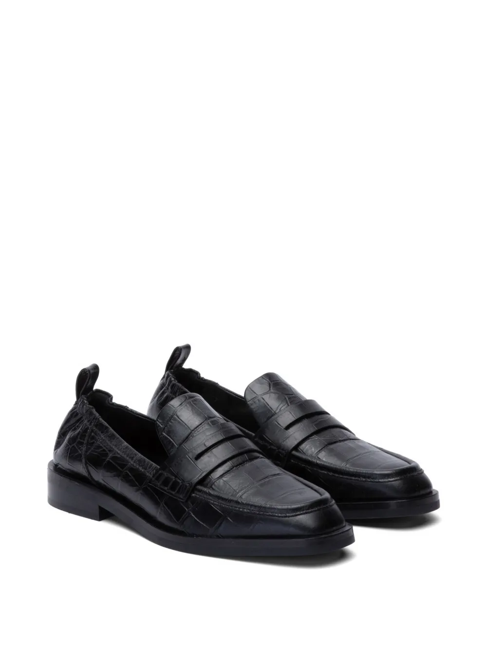3.1 Phillip Lim alexa textured loafers Zwart