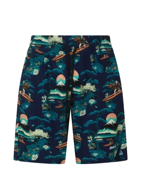 Mauna Kea all-over print shorts