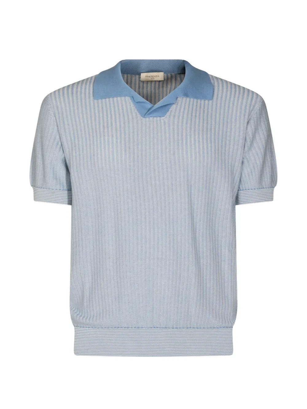 Piacenza Cashmere short-sleeved sweater - Blu