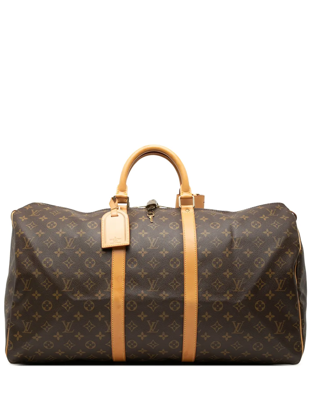 Louis Vuitton Pre-Owned 1997 Monogram Keepall 55 travel bag - Braun