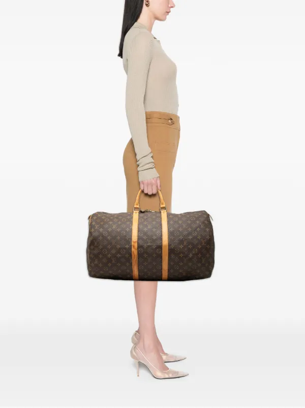 Louis Vuitton Pre-Owned 1997 モノグラム キーポル 55 ボストンバッグ