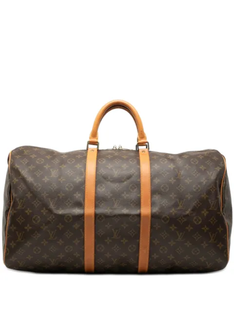 Louis Vuitton Pre-Owned 1990-2010 Monogram Keepall 55 travel bag