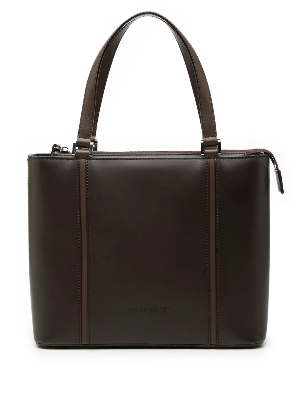 Burberry Pre-Owned 2000-2017 Leather tote bag - Marrone