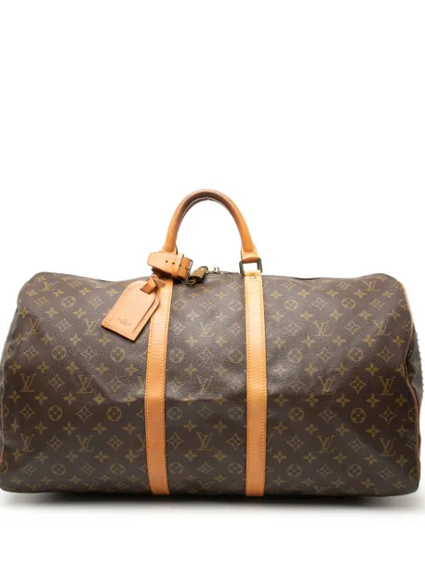 Louis Vuitton Pre-Owned 1991 Monogram Keepall 55 travel bag