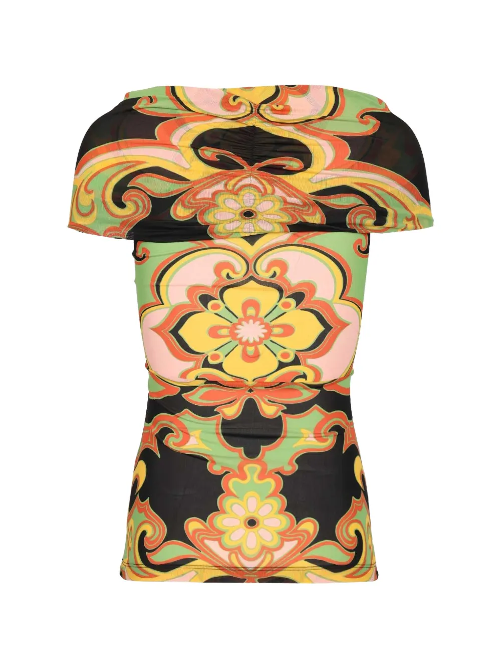 ETRO Off-shoulder top Zwart