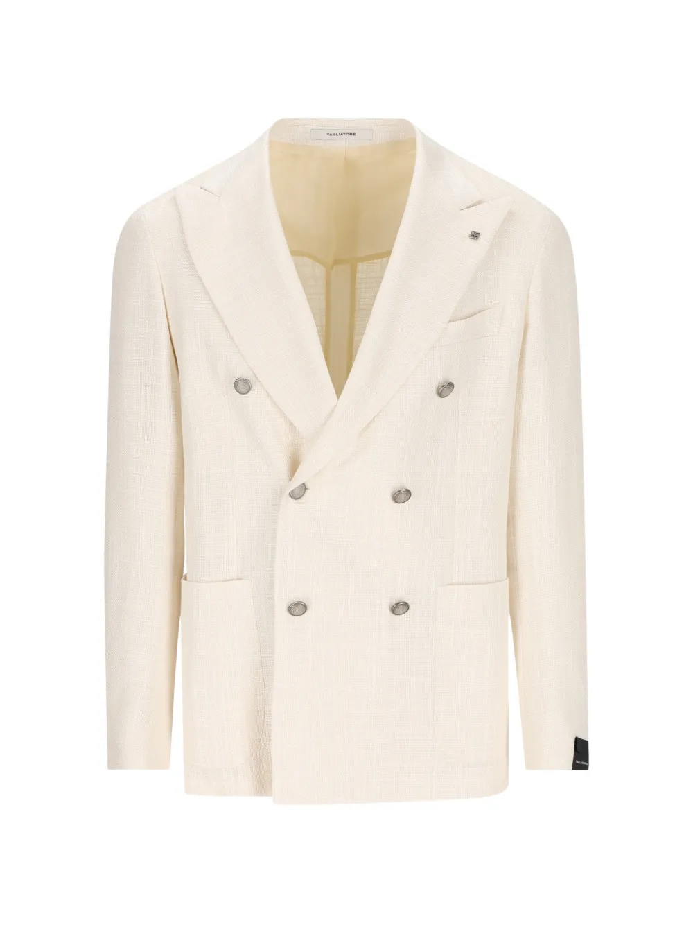 Tagliatore double-breasted pocket blazer - Toni neutri