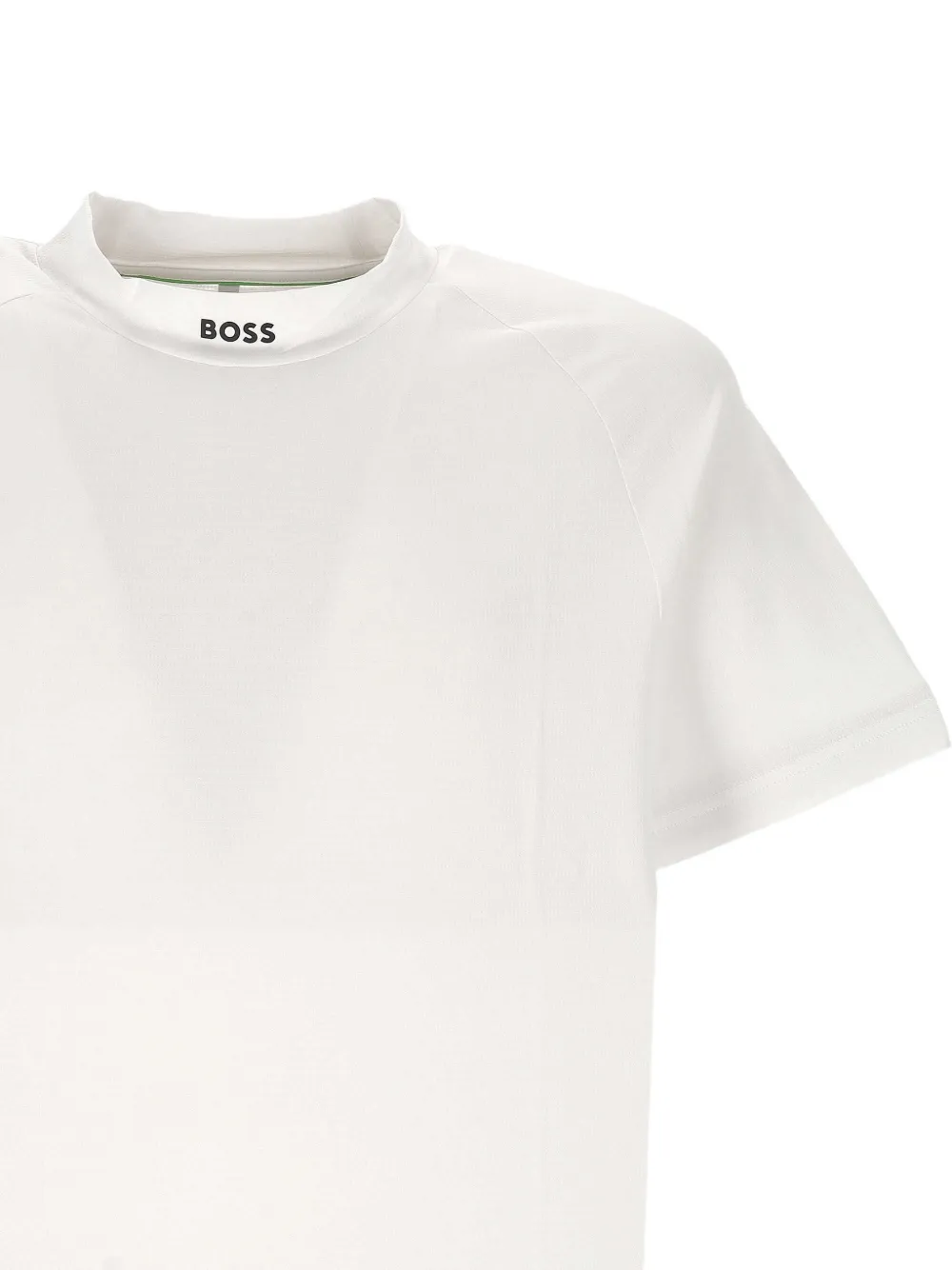 BOSS T-shirt met logoprint Wit