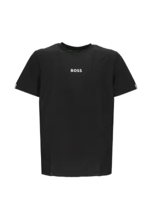 COFFEE BOSS Tシャツ Lサイズ 黒 BOSS コットン Tシャツ | ブラック | FARFETCH JP