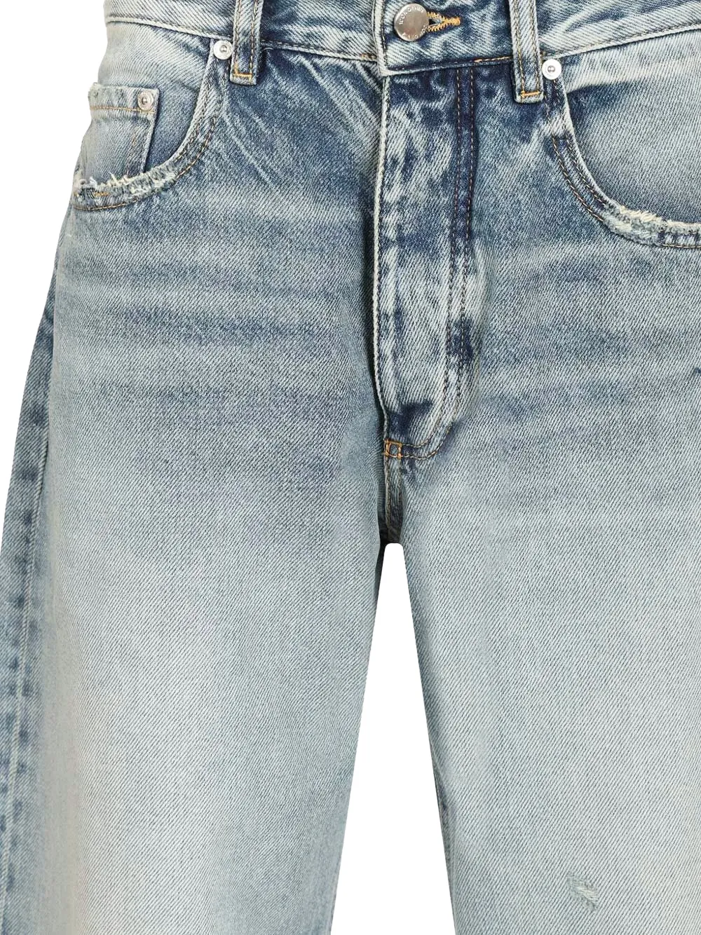 ICON DENIM Will jeans met franje Blauw