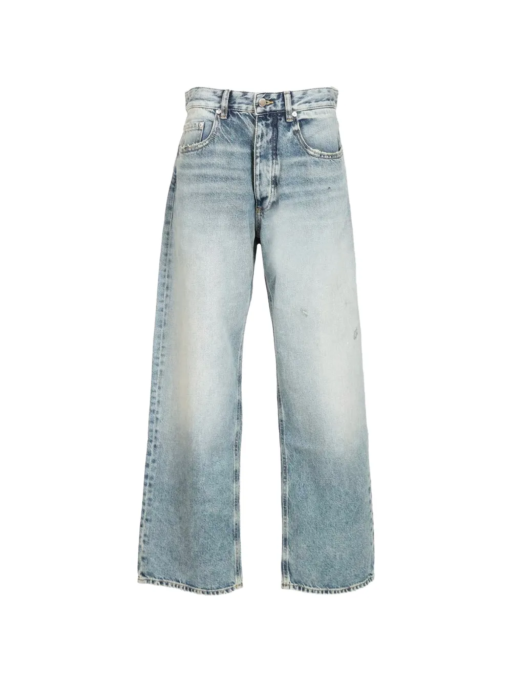 ICON DENIM Will frayed jeans - Blu