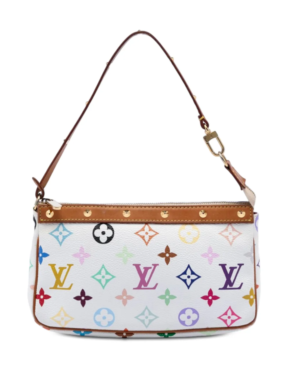 Louis Vuitton Pre-Owned 2004 Monogram Multicolore Pochette Accessoires shoulder bag - Bianco